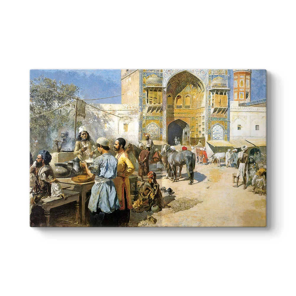 Oryantal Bazar Tablosu - Model 1